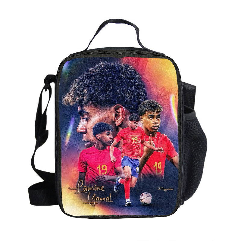 Tote Bag Sublimation - 점심 가방 L-Lamin Yamal 식품 보관