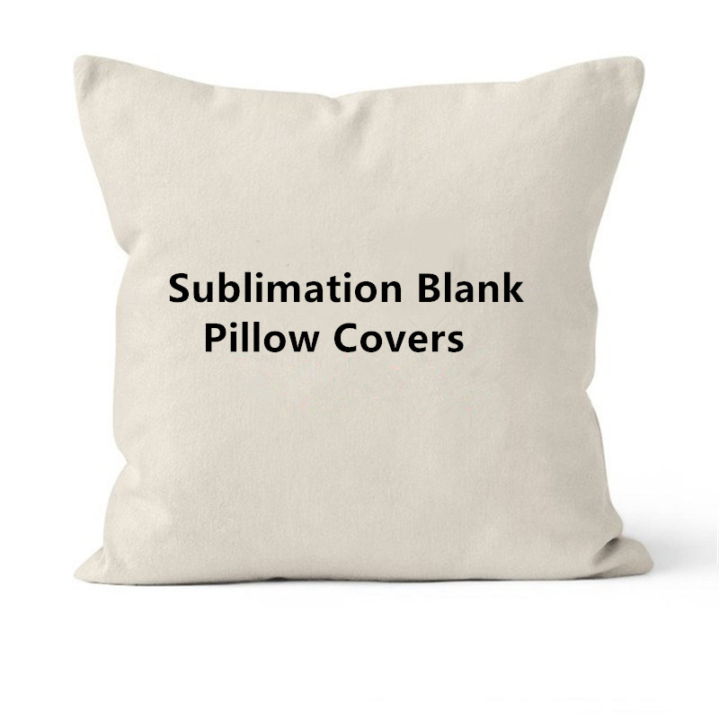Pillow Cover Sublimation - 10 Pcs 승화 빈 베개 쿠션