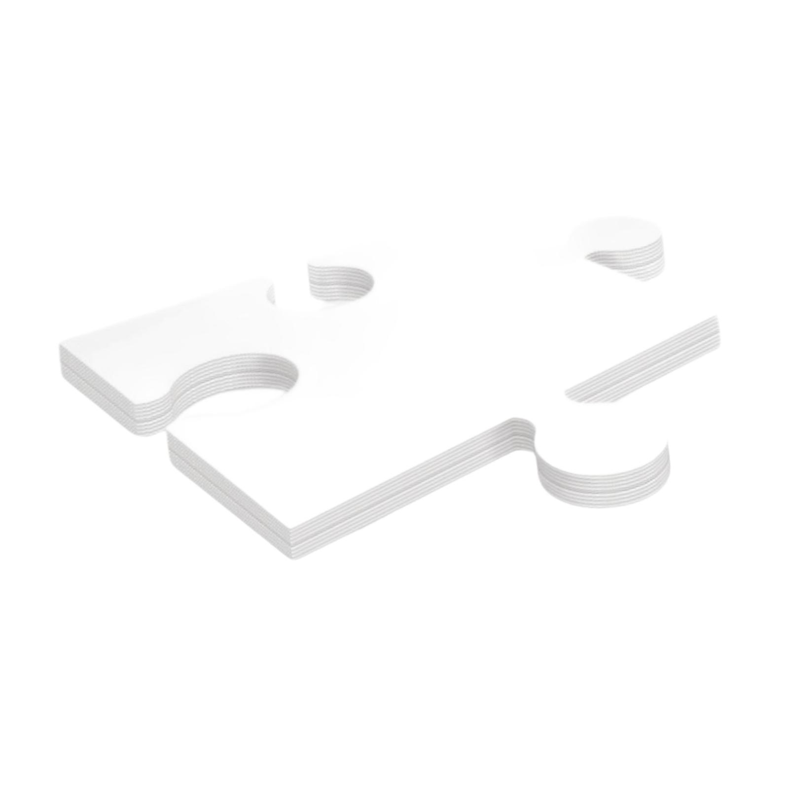 24x 흰색 판지 빈 직소 퍼즐 30.5cmx28cm  - Puzzle Blank White 리뷰 및 가격