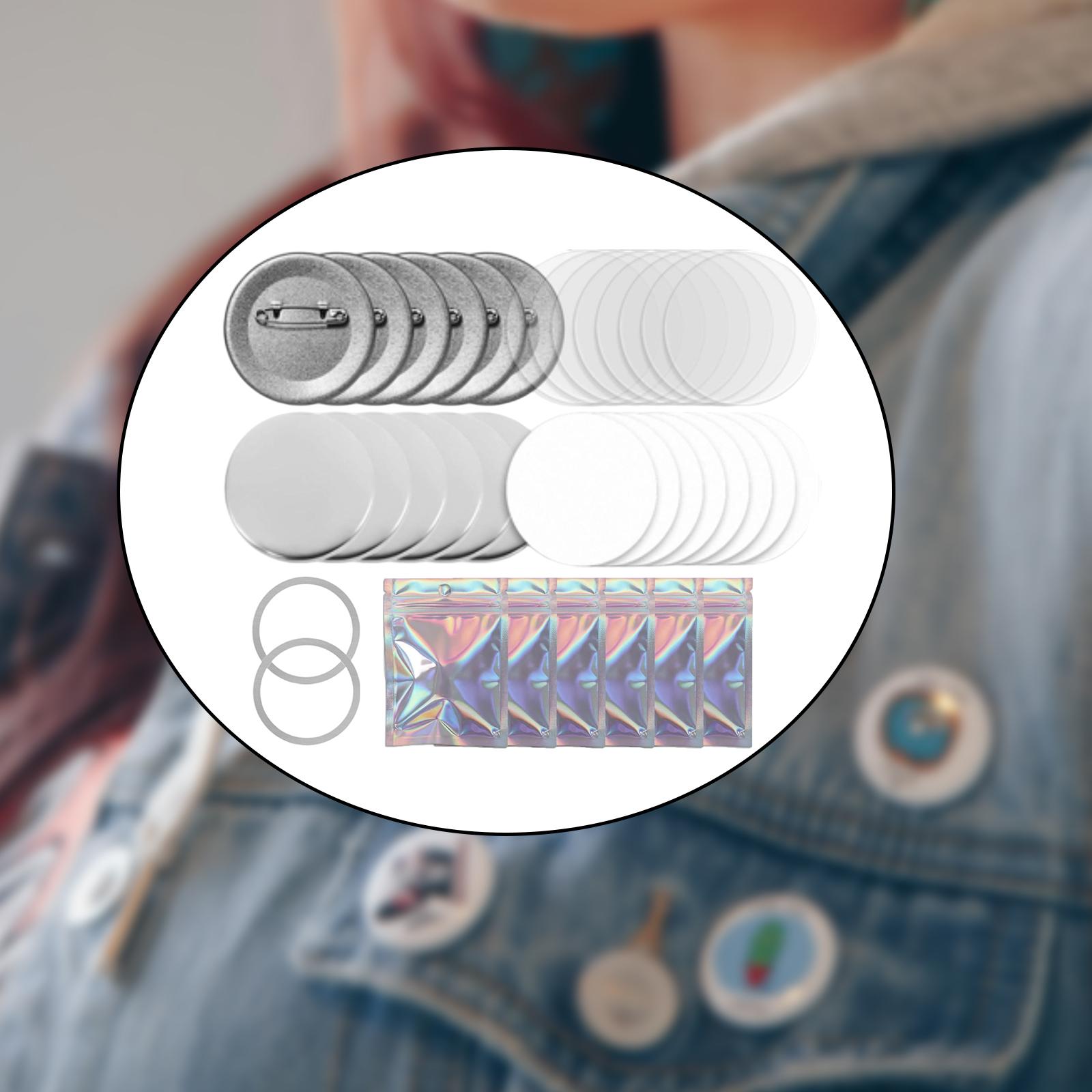 버튼 배지 키트 금속 블랭크 백커버, 학술 행사 및 D - Button Badge Blank 리뷰 및 가격