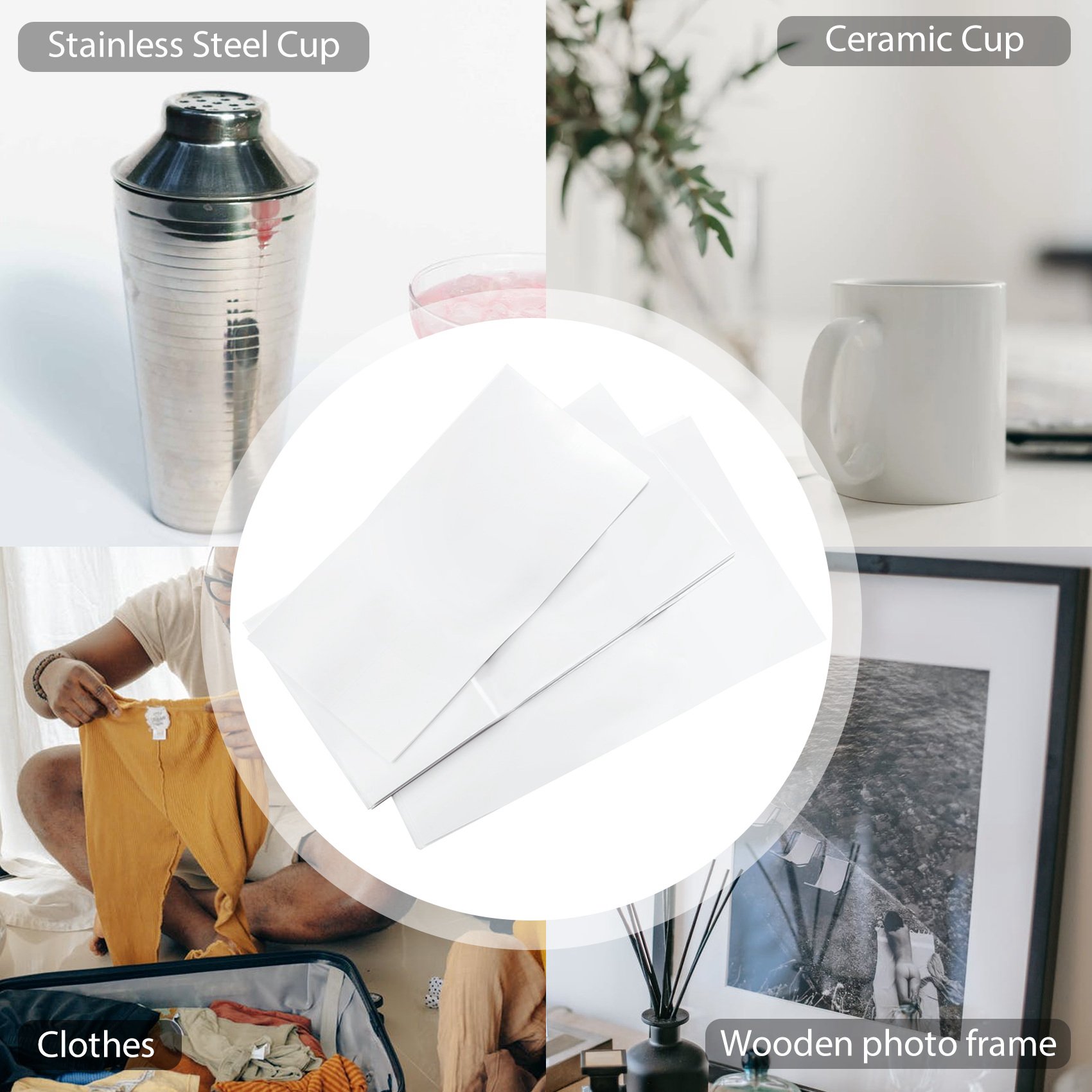 -FTGT 30개입 승화 수축 필름, 3가지 크기 열전 - Sublimation Mug White 리뷰 및 가격