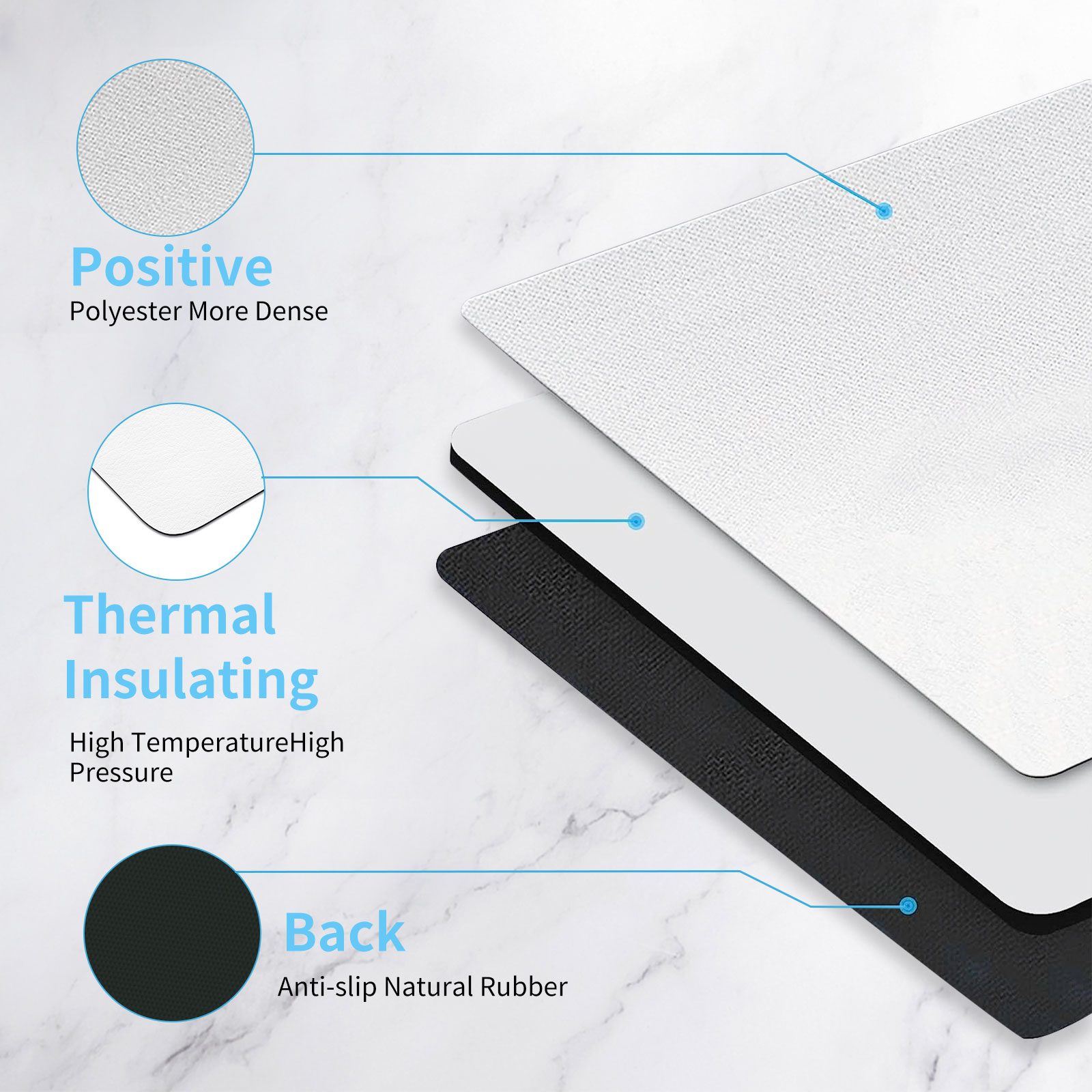 승화 전송 열 프레스 인쇄 공예에 대 한 8pcs 승화 - Mouse Pad Blank Sublimation 리뷰 및 가격