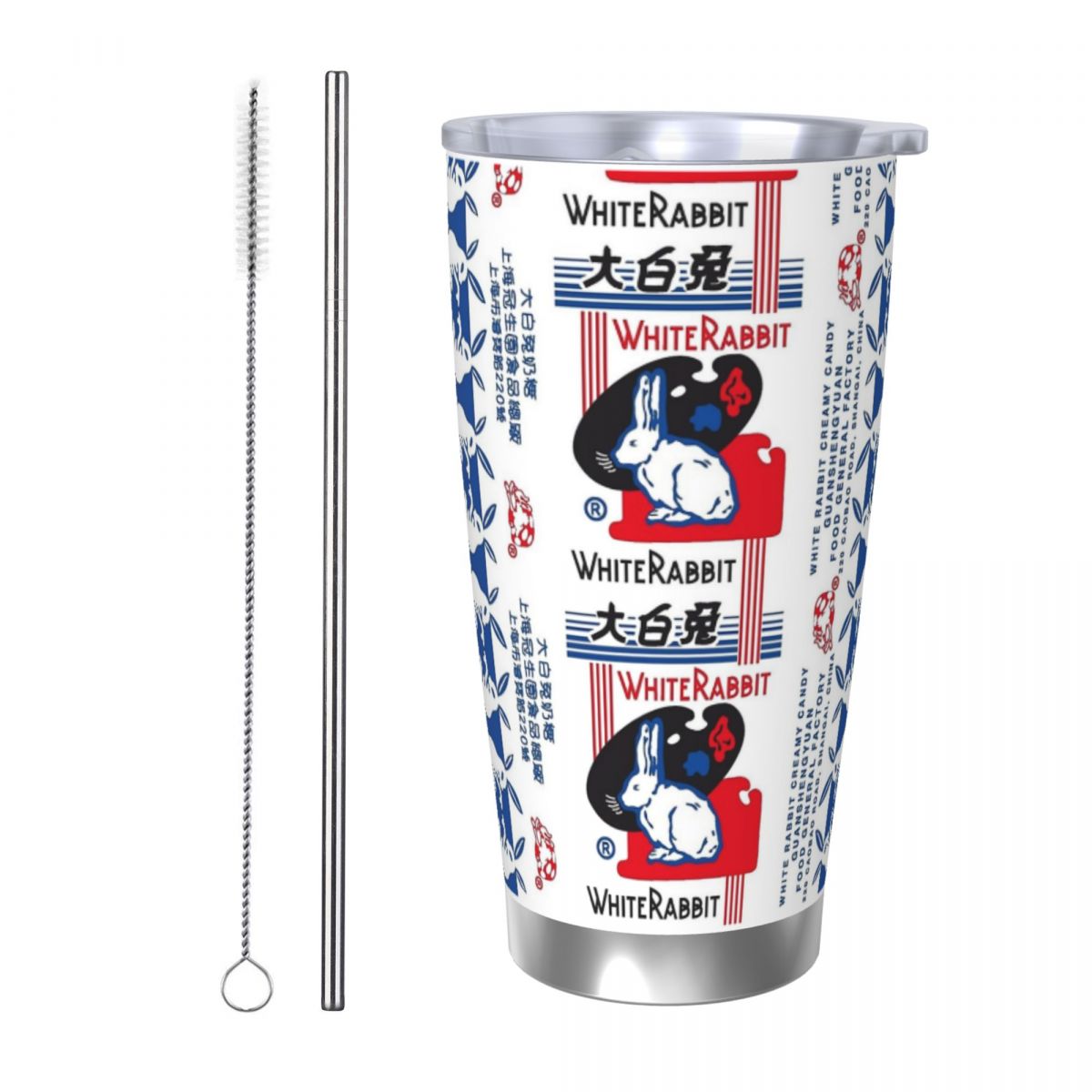 화이트 래빗 캔디 스테인리스 스틸 텀블러 진공 단열 머 - Tumbler 20Oz White 리뷰 및 가격