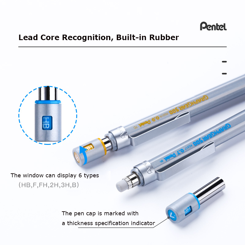 Pentel 기계식 연필 GraphGear 500 깨지 - Pentel Pen Graphgear 리뷰 및 가격