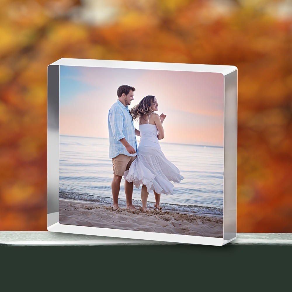 맞춤형 해변 일몰 3D 아크릴 사진 블록, 맞춤형 이미 - Photo Acrylic Block 리뷰 및 가격