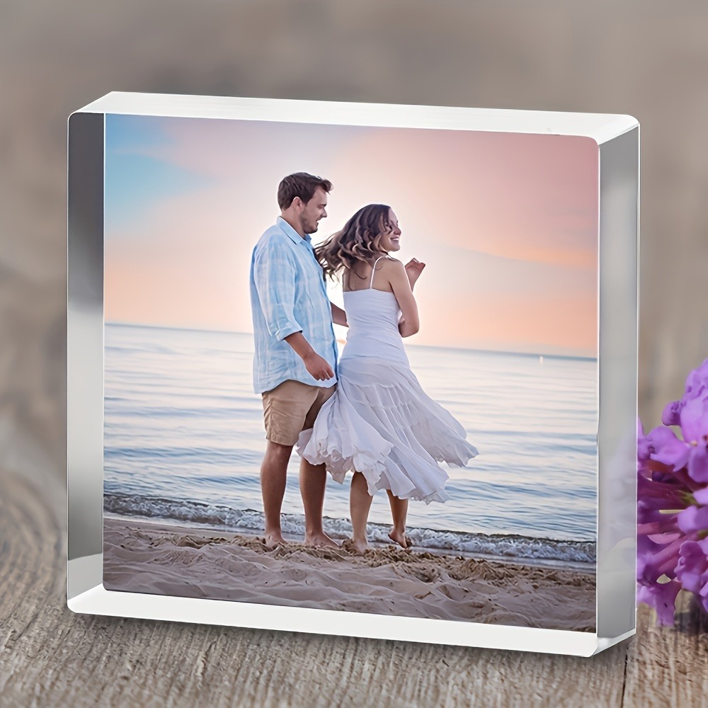 맞춤형 해변 일몰 3D 아크릴 사진 블록, 맞춤형 이미 - Photo Acrylic Block 리뷰 및 가격