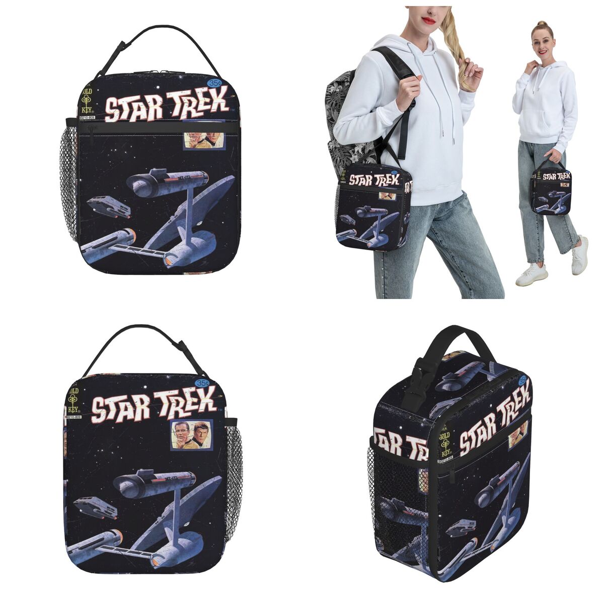 스타트렉 오리지널 시리즈 U.S.S. 옥외 포도 수확  - Tote Bag Sublimation 리뷰 및 가격
