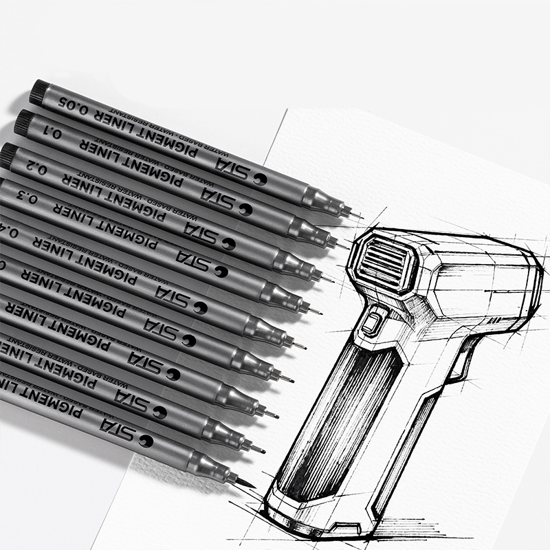 0.1/0.2/0.3/0.4/0.5 전문가용 핸드 드로 - Copic Marker Sketch 리뷰 및 가격
