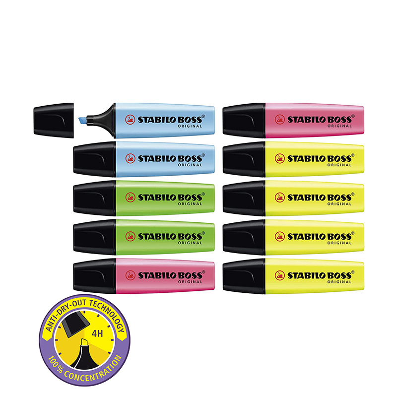 STABILO 하이라이터 BOSS 오리지널 파스텔 -  - Stabilo Marker Boss 리뷰 및 가격